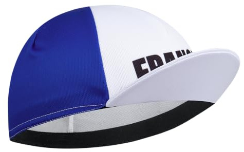 Corsehild Cycling Cap with Sun Visor, Lightweight Polyester Bike Hat for Men & Women, Breathable Under Helmet Design for Road Biking & Outdoor Sports