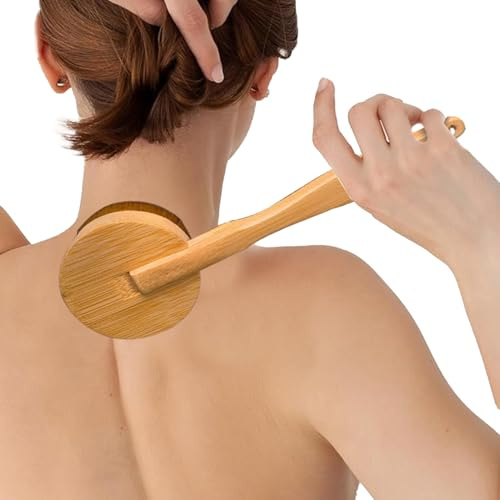 Spazzola autoabbronzante per il viso, applicatore abbronzante con manico lungo | Manico rimovibile portatile e spazzola larga per schiena, viso, interni ed esterni