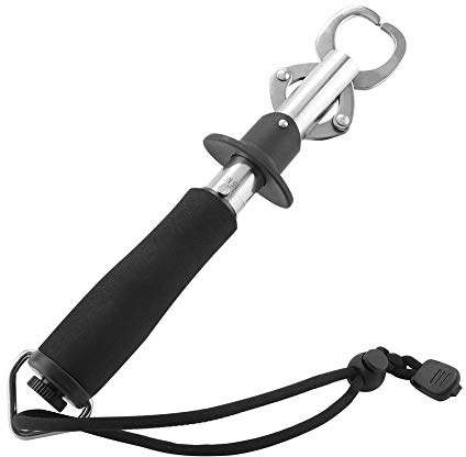 MAGT Fish Lip Gripper, Edelstahl Angeln Lip Grip Fischgreifer Fish Lip Grabber Angeln Gripper Greifwerkzeug Angelzubehör