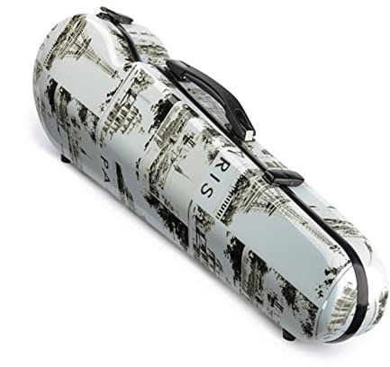 Geigenkasten Leichter Geigenkoffer In 4/4-Größe Professioneller Hartschalenkoffer Aus Kohlefaser Mit Hygrometer