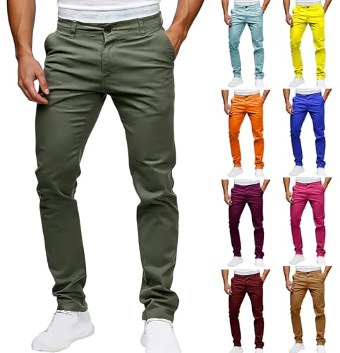 Jogging Homme Survetement Casual Pantalon Chino Homme Vetement Décontractés Sweatpants Slim Fit Pantalon Sportswear Loisirs Survêtement Confort Pantalons de Sport Survetement