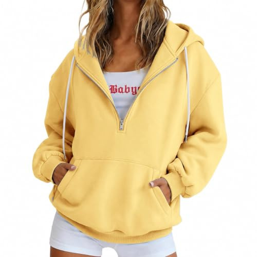 Hoodies For Women Uk - Women's Jumpers Winter Jackets Autumn Ladies Sweatshirts Thermal Cozy Cardigans Oversized Zip Up Hoodie Tops Fashion Trendy Warm Fall Sweaters Coats Clothing For Holiday Outfit