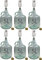 Unbekannt 6 x Set 5L Flasche + Stopfen + Gärröhrchen Weinballon Gärballon Glasflasche Gärbehälter