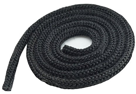 Dichtschnur Kordel für Kaminöfen schwarz/anthrazit rund 20mm