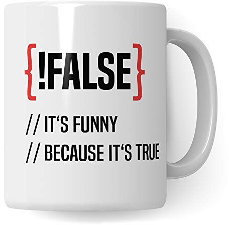 Pagma Druck Informatiker Keramik Tasse, IT Geschenk Programmierer lustig, Becher Debugging Spruch Programmieren Informatik Geschenkidee, Entwickler Admin Coder Developer Programmer Kaffeetasse