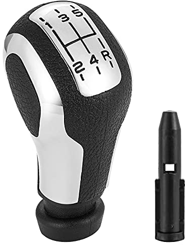 DOMENICA 5 Vitesses Pommeau de Levier de Vitesse Compatible pour Peugeot 106 107 205 206 207 301 306 307 308 406 407 408 508 605 806 807 2008 3008 5008 Citroen C2 C3 C4 C5 Picasso Saxo Xsara Elysee