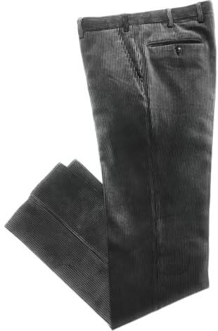 La Primula Verde Pantalon pour homme en velours Duca Visconti Di Modrone élégant, pantalon pour homme, côtelé, régulier et grande taille, comme cargo homme en 10 couleurs, de 48 à 73, régulier et
