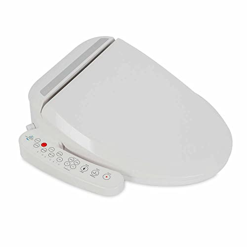 Bidé con ducha inteligente asiento calefactado, descenso automático, secado del aire caliente