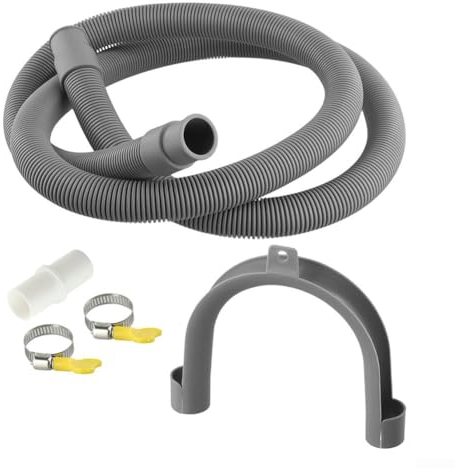 HEBEOT 5M/6M Drain Pipe Washing Machine Dishwasher Drain Waste Hose Extension Pipe Kit For Dishwasher Or Washing Machine(6m)