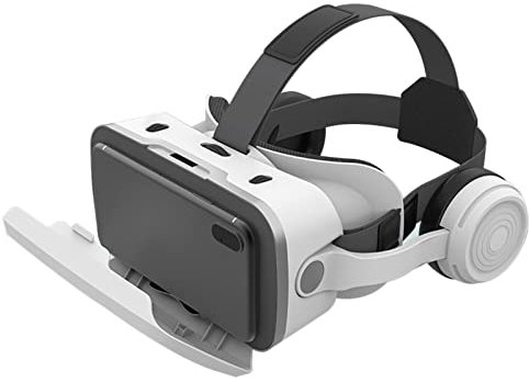 Casque de réalité virtuelle 3D – Lunettes de casque VR | Réalité virtuelle tout-en-un pour téléphone portable compatible avec smartphones et autres appareils mobiles