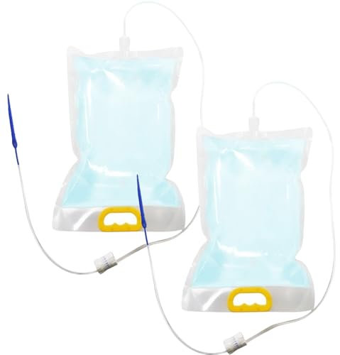 AYNKH 2Pz Kit di sistema di irrigazione a goccia per piante da 3,5 L, dispositivo automatico di irrigazione a goccia per piante da interno e da esterno a flusso regolabile