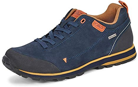 CMP Men's Elettra Low Hiking Shoe WP Trekking, Black Blue, 12 UK