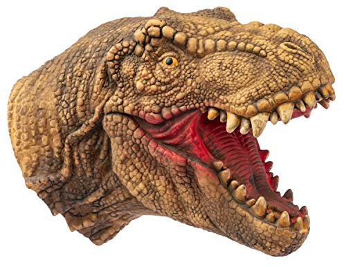 Yolococa Marionnette en Caoutchouc Souple Tête de Dinosaure T-Rex Tyrannosaure Rex pour Enfant
