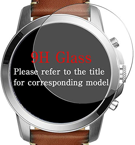 [3 Pack] Puccy Tempered Glass Screen Protector Compatible with CASIO Wave Ceptor LWA-M143-4A2JF Film Protectors Anti Scratch Bubble Free for Smartwatch