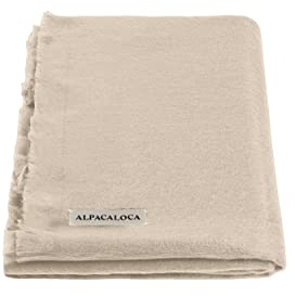 Alpaca Loca 529 Slim Scarf Beige, Bufanda, One Size