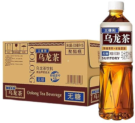 Starry Mart Suntory Oolong Tea Sugar Free Bottled Tea Drink 500ml (15 Bottles)
