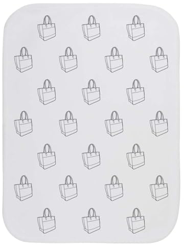 Azeeda 'Handbag' Baby Burp/Wash Cloth (BC00024942)