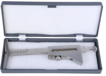 Jauges de soudage professionnelles en acier inoxydable - Outil de mesure interne - Jauge d'inspection de soudage compacte pour ateliers et ateliers