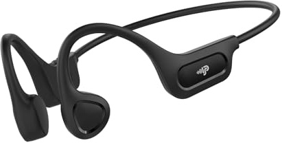 PSIER Bone Conduction Headphones, 2026 Upgrade Bluetooth 6.0 Open Ear Headphones, 10Hrs Playtime Wireless Earbuds with Mic, 23g Lightweight Comfort, IPX5 Waterproof Running Headphones for Gym, Outdoor