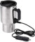 Akozon Wasserkocher Für Auto, 450ml Auto Wasserkocher Heizung Tasse, Elektrischer Reisewasserkocher Kettle, 12V Edelstahl Wasserkocher isolierter Stopfen für Heißwasser Kaffee Tee