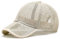 ileibmaoz Herren Kappe Cap Hut Übergroßer Vollmaschen-Sonnenhut Für Männer, Coole Reitsportkappe, Damen-Spitzenhüte, Männer, Plus Größe, Baseballkappen, 55–60 cm, Hellkhaki