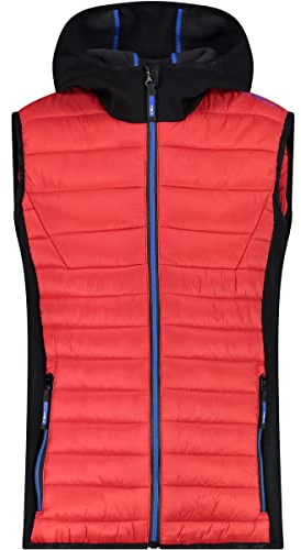 CMP - Kid Hybrid Vest Fix Hood, Boy, Ferrari, 140