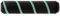 RAYPUR Weicher Roller-Ersatz, Passend for Power-Düse, Schwarz, Kompatibel Mit AEG AZE137 AZE148 QX6 QX7 QX8.2 QX9, Staubsauger-Teil