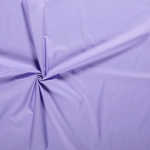 Baumwollstoff uni Popeline - Baumwolle Stoff Meterware - Blusenstoff BW-Batist - Webware, Dekostoff, Vorhangstoff *Ab 50cm, Farbe: 043 Flieder