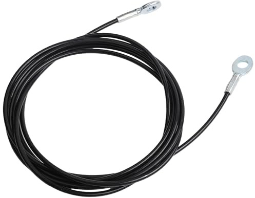 Opatiny Cable de repuesto para gimnasio de fitness para cuerda de alambre de acero resistente de 5 mm con revestimiento de nailon y poliuretano, 2 m25 m3 m de longitud, equipo de gimnasio en casa y