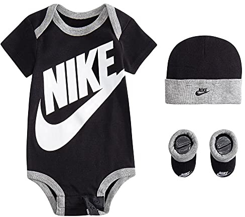 Nike Futura Logo Body pour bébé Black 6/12 mois