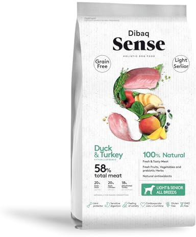 Dibaq Sense Grain Free Ente & Truthahn (Light & Senior) 2 kg