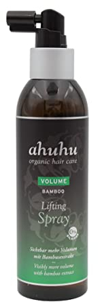 ahuhu organic hair care Collagen Volume BAMBOO Lifting Spray 200ml