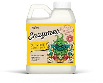 Xpert Nutrients enzymer – flytande enzymformel, effektivt växtnäring för inomhus och utomhus (250ML)