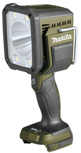 Makita DML812O LED-Taschenlampe/Strahler, 14,4 V/18 V, Li-Ion, schnurlos, olivgrün