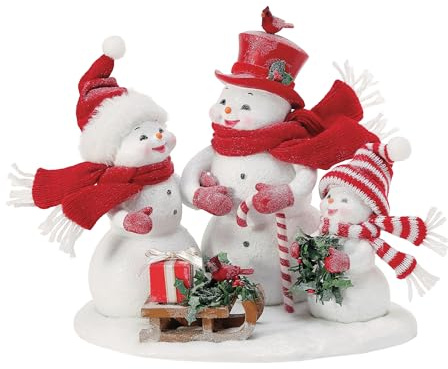 Department 56 Möjliga drömmar tillbehör snögubbe familjefigur, 23 cm, flerfärgad