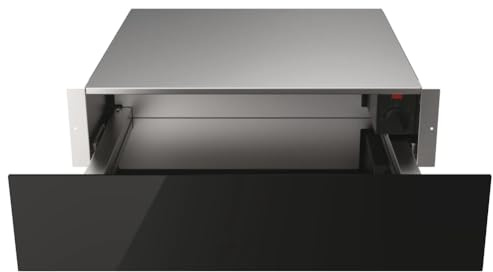 Haier Serie 6 HWD14ID6E Cassetto riscaldante alto 15 cm – Incasso, finitura in vetro nero, capacità 20 l, apertura push-pull, scaldavivande e piatti – 6 posti (Ricondizionato)