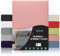 Dreamzie - Spannbettlaken 120x200cm - Baumwolle Oeko Tex Zertifiziert - Rosa - 100% Jersey Spannbetttuch 120x200