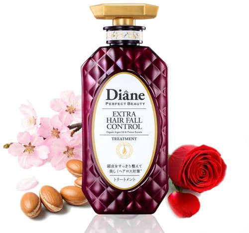 Moist Diane 96 % Vorbeugung von Haarschäden dank einer klinisch getesteten Formel: Laut einem klinischen Test half die Extra Hair Fall Control-Serie Haarausfall um 96 % zu reduzieren