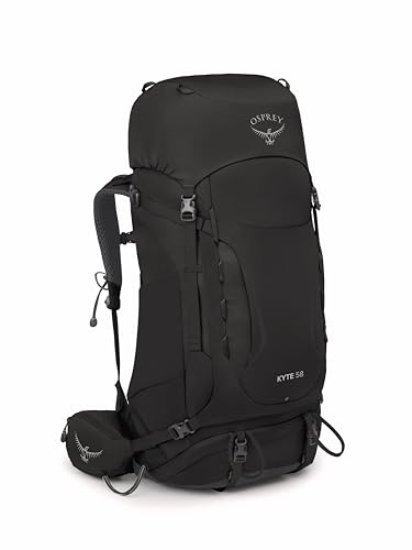 Osprey Kyte Unisex Rucksack, 58L, Black, XS/S