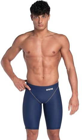 Arena Powerskin St Next Jammer Uomo, Costume da Gara Approvato FINA, Costume Uomo Nuoto in Tessuto Riciclato, Costume Jammer Uomo Foderato