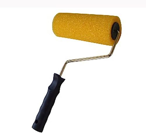 SupaDec Decorator Textured Paint Roller & Frame Set 6.5/165mm Emulsion Painting Handle DIY Decorating On Smooth Semi-Smooth Surfaces