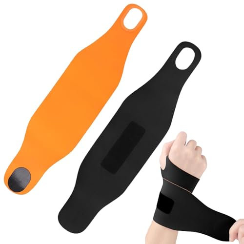 Rixotix Handgelenk Bandagen, 2 Stück Handgelenkstütze Bandage Handgelenk Handbandage Handgelenk Handgelenk Bandagen Gym Geeignet Für Sport Und Fitness,Hausarbeit