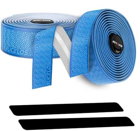 AEYINO Cycling Bike Handlebar Tape - EVA Padded Bar Tape Road Bike Foam Grip Bike Tape Includes Handlebar Plugs for Gravel Bike Cycling