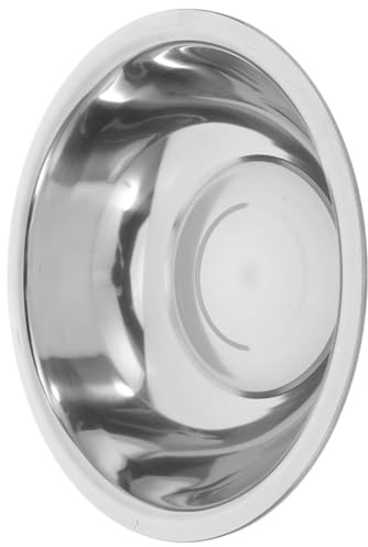 VINTORKY Bassin en Acier Inoxydable 32 Cm Épaissi Multifonction pour Bain de Pieds et Lavage Pieds-visage Usage Domestique