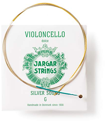 JARGAR Ce-GSM Cello Superior G-Saite, medium (0,98 mm) för cello Grön//green Delce/lätt