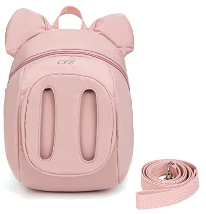 CFX Toddler Backpack Leash, Anti Lost Toddler Leash with Safety Handle, Attractive child leash（(Flying Pig)）