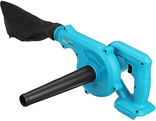 OZBME Soplador de Hojas inalámbrico 2 en 1, soplador de Aire eléctrico inalámbrico, Limpiador recolector de Polvo de Hojas, Herramienta eléctrica, soplador Aspirador