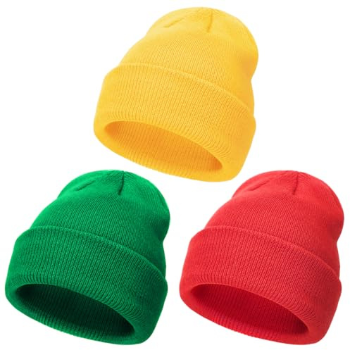 DRESHOW Toddler Beanie Kids Invierno Sombreros Niños Soft Knit Unisex Sombrero para Bebé Niños Niñas Gorro Cálido Beanies para 3-24 Meses
