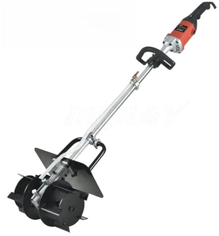 Máquina niveladora de baldosas por vibración Máquina mezcladora de hormigón giratoria de mano Mezcladora de construcción for hormigón, mortero y Mezcla eléctrica de ceniza(03-2800W)