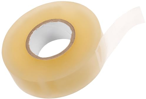 Healvian Ruban Adhésif pour Hockey sur Glace Transparent 25 CM X 25 M en PVC Bande Antidérapante Haute Adhérence pour Bâton de Hockey Accessoire Solide pour Jeu Intensif